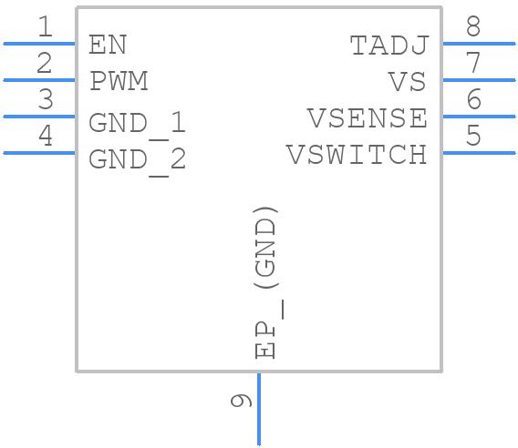 ILD6150XUMA1 - Infineon - PCB symbol