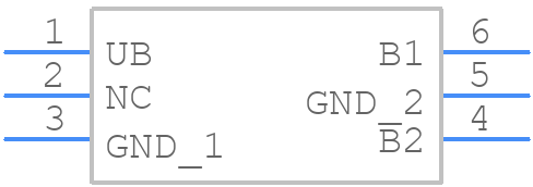 DXP18BN5014TL - Murata Electronics - PCB symbol
