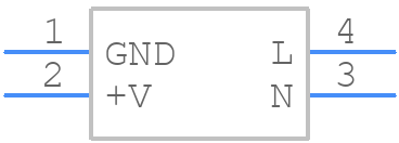 VTX-214-002-105 - VIGORTRONIX - PCB symbol