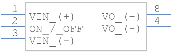 iEH48025A120V-109-R - TDK Lambda - PCB symbol