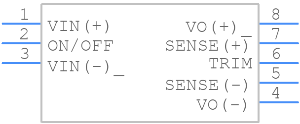 iQE48017A120V-001-R - TDK Lambda - PCB symbol