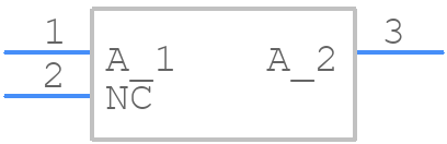 ESDLIN03-1BWY - STMicroelectronics - PCB symbol