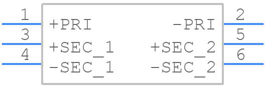 161C12 - Hammond Manufacturing - PCB symbol
