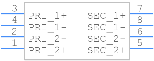 229E230 - Hammond Manufacturing - PCB symbol