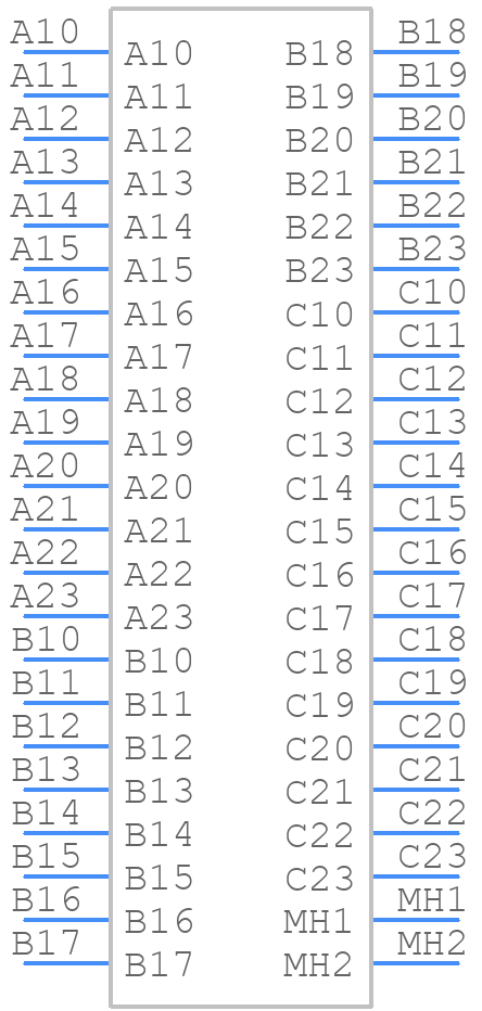 354112 - TE Connectivity - PCB symbol