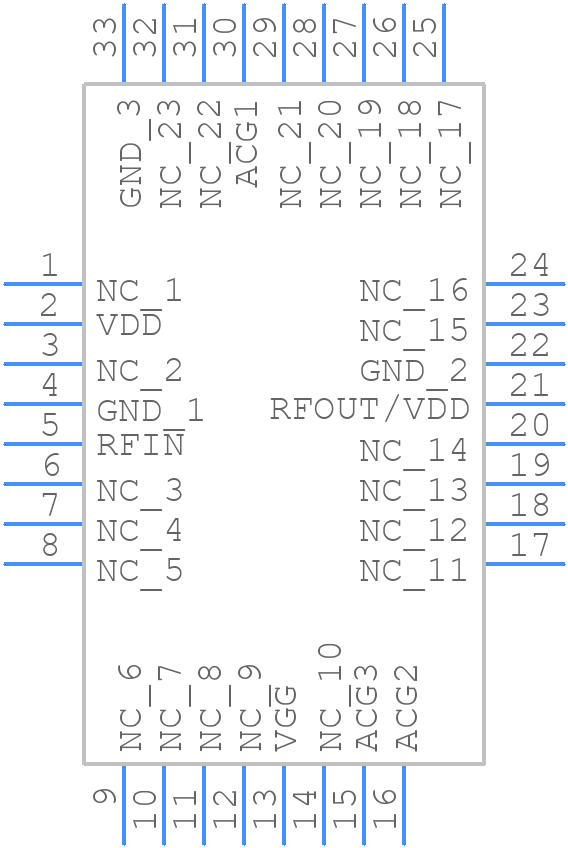 HMC1049LP5ETR - Analog Devices - PCB symbol