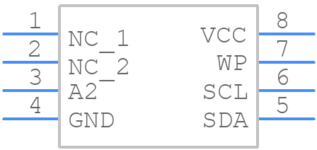 AT24CM02-SSHM-B - Microchip - PCB symbol