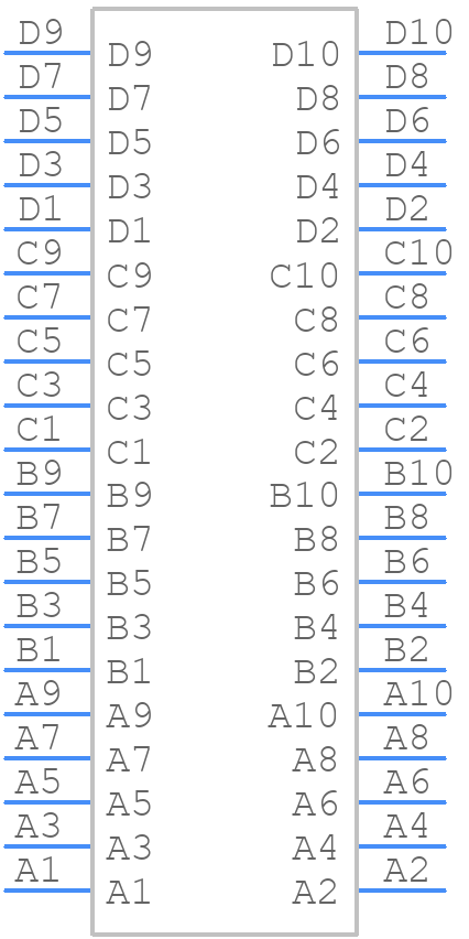 45719-0003 - Molex - PCB symbol