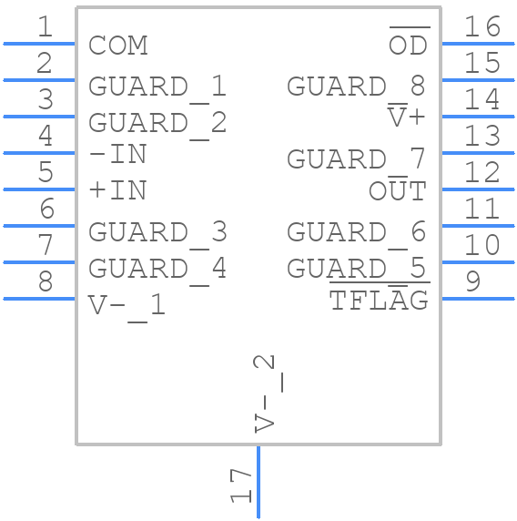 LTC6090CFE#PBF - Analog Devices - PCB symbol