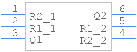 MUN5115DW1T1G - onsemi - PCB symbol