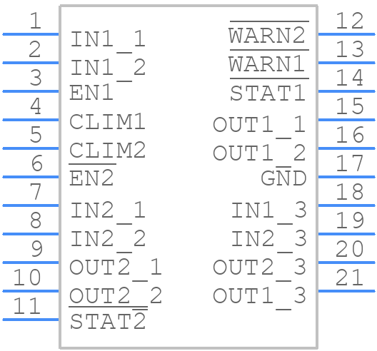 LTC4415EDHC#TRPBF - Analog Devices - PCB symbol