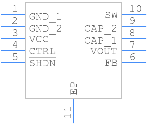 LT3495EDDB-1#TRMPBF - Analog Devices - PCB symbol