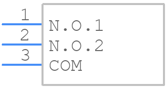 SPA02B - LITTELFUSE - PCB symbol