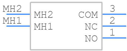 GS02MABE - LITTELFUSE - PCB symbol