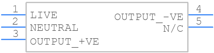 VCP24US24 - XP POWER - PCB symbol
