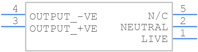 VCP24US12-E - XP POWER - PCB symbol