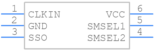 DS1083LR+T - Analog Devices - PCB symbol