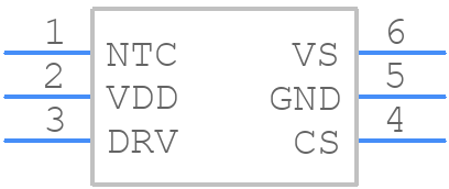UCC28703DBVR - Texas Instruments - PCB symbol