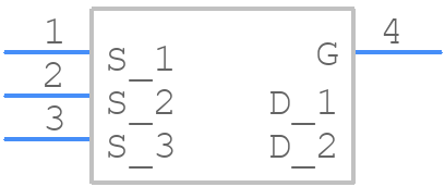 PSMN0R9-25YLC,115 - Nexperia - PCB symbol