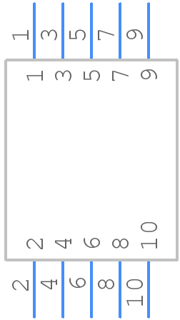 AXT510124 - Panasonic - PCB symbol