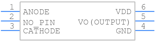 TLP2367(TPR,E - Toshiba - PCB symbol