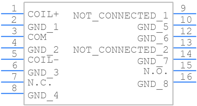 ARN30A4HX - Panasonic - PCB symbol