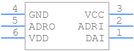 WS2822S - Worldsemi - PCB symbol
