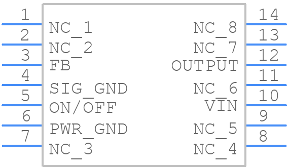 LM2574M-ADJ - Texas Instruments - PCB symbol
