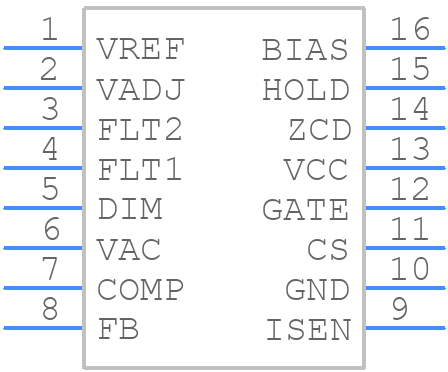 LM3450MT - Texas Instruments - PCB symbol