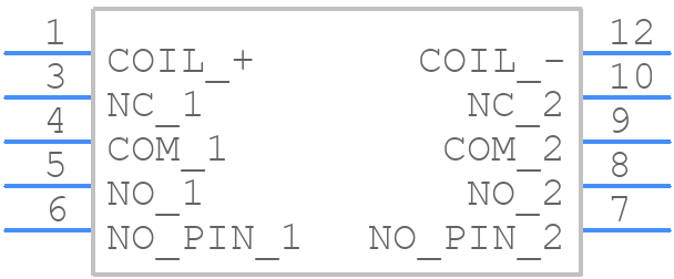 V23079B1203B301 - TE Connectivity - PCB symbol