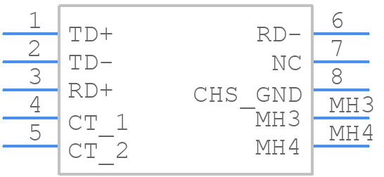 J0011D01NL - Yageo Group - PCB symbol