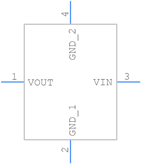 LDK220U50R - STMicroelectronics - PCB symbol