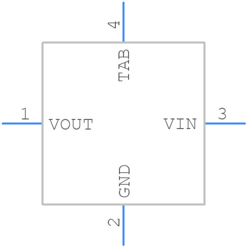 LDK220U33R - STMicroelectronics - PCB symbol