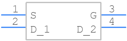 BSS87,115 - Nexperia - PCB symbol
