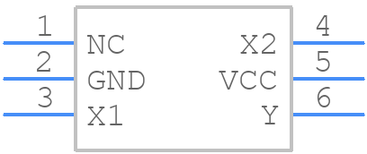 SN74LVC1GX04DRLR - Texas Instruments - PCB symbol