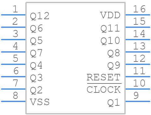 TC4040BP(F) - Toshiba - PCB symbol