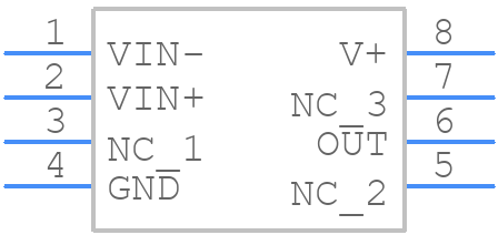 INA169QPWRG4Q1 - Texas Instruments - PCB symbol