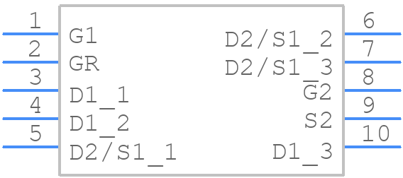 FDMD8530 - onsemi - PCB symbol
