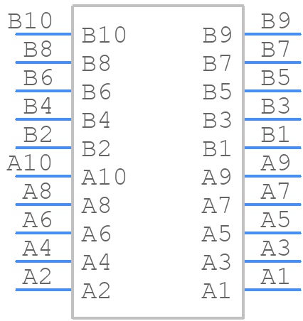 45714-0001 - Molex - PCB symbol