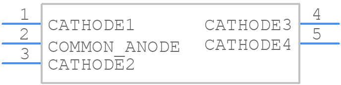 CPDV5-3V3UP - Comchip Technology - PCB symbol
