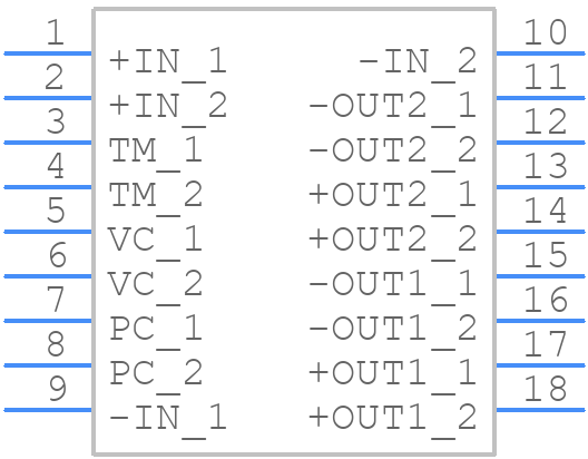 VTM48EF030T070A00 - VICOR - PCB symbol