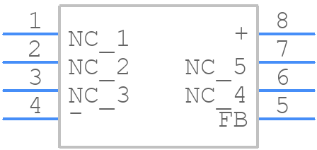 LM385-ADJ - Texas Instruments - PCB symbol