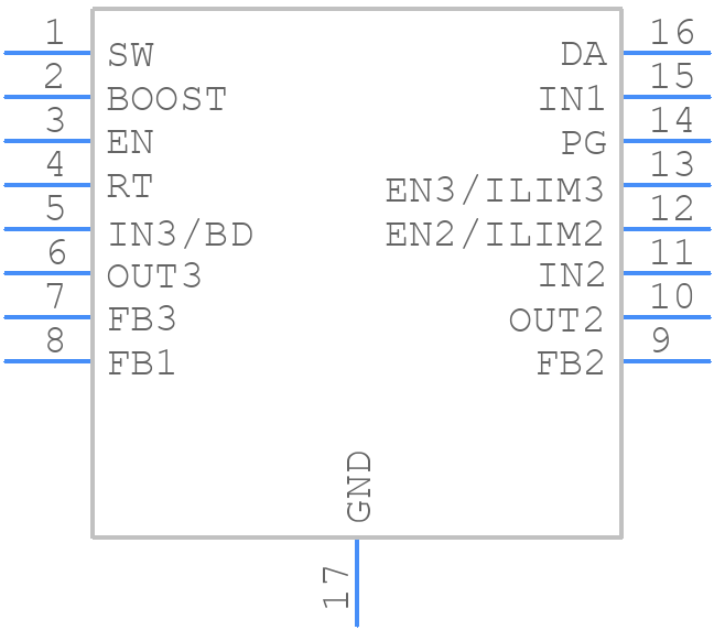 LT3667EMSE#TRPBF - Analog Devices - PCB symbol