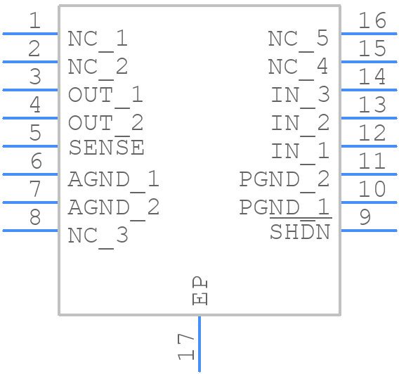 LT3022EMSE-1.8#PBF - Analog Devices - PCB symbol