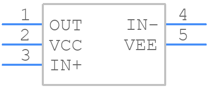 MAX988EUK+T - Analog Devices - PCB symbol
