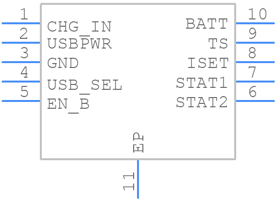 LM3658SD-A/NOPB - Texas Instruments - PCB symbol