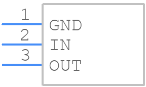 L7905CV-DG - STMicroelectronics - PCB symbol