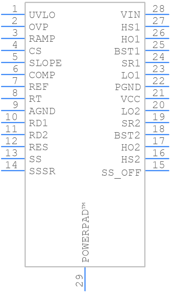LM5045MH/NOPB - Texas Instruments - PCB symbol