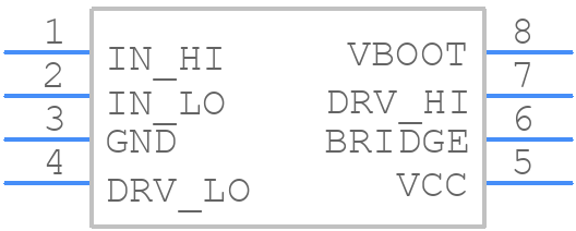 NCP5181PG - onsemi - PCB symbol