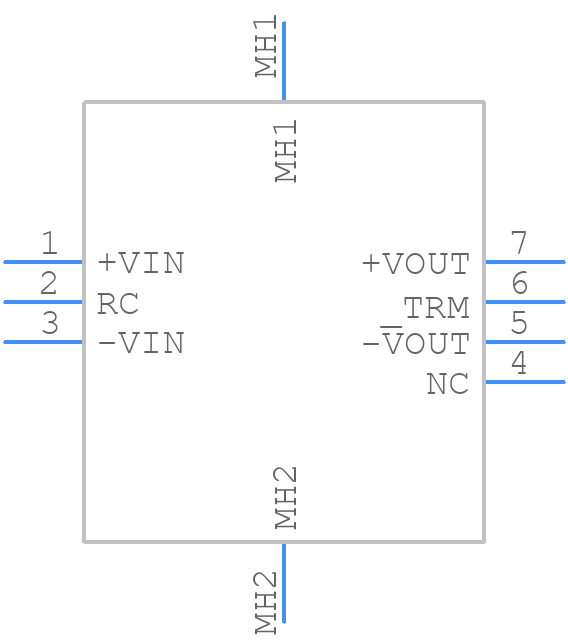 CC3-2405SF-E - TDK Lambda - PCB symbol